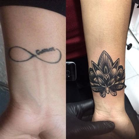 tatuajes en negro para tapar otro|Ideas de tatuajes para tapar otros para mujer